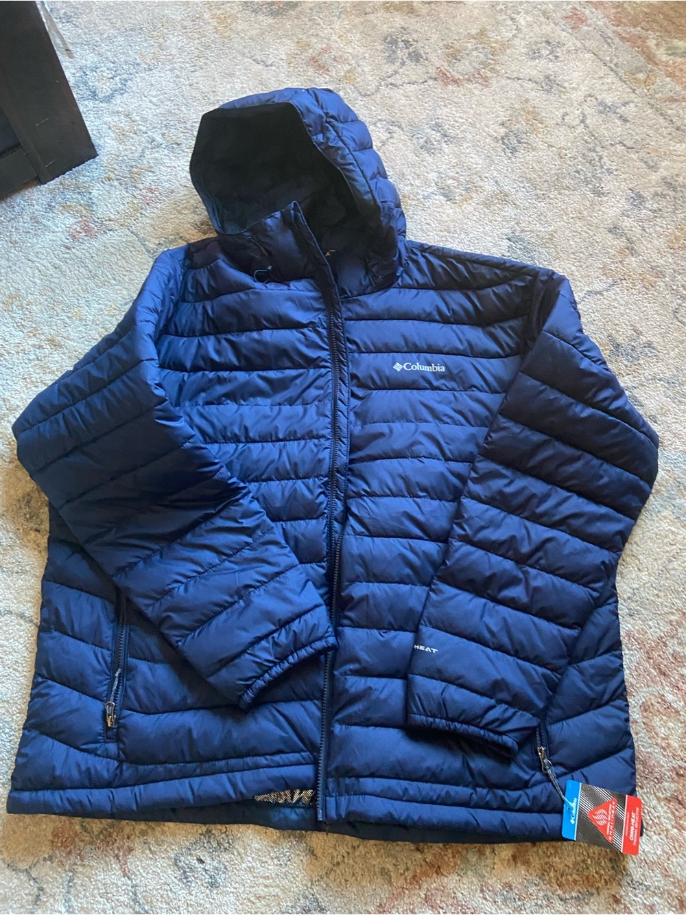 NWT Columbia Mens Powder Lite Hooded Jacket